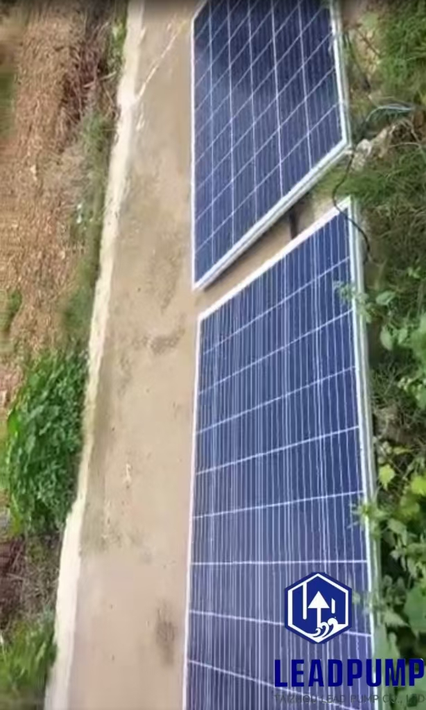 Regen oder Sonnenschein, unsere Solarpumpe hört nie auf!