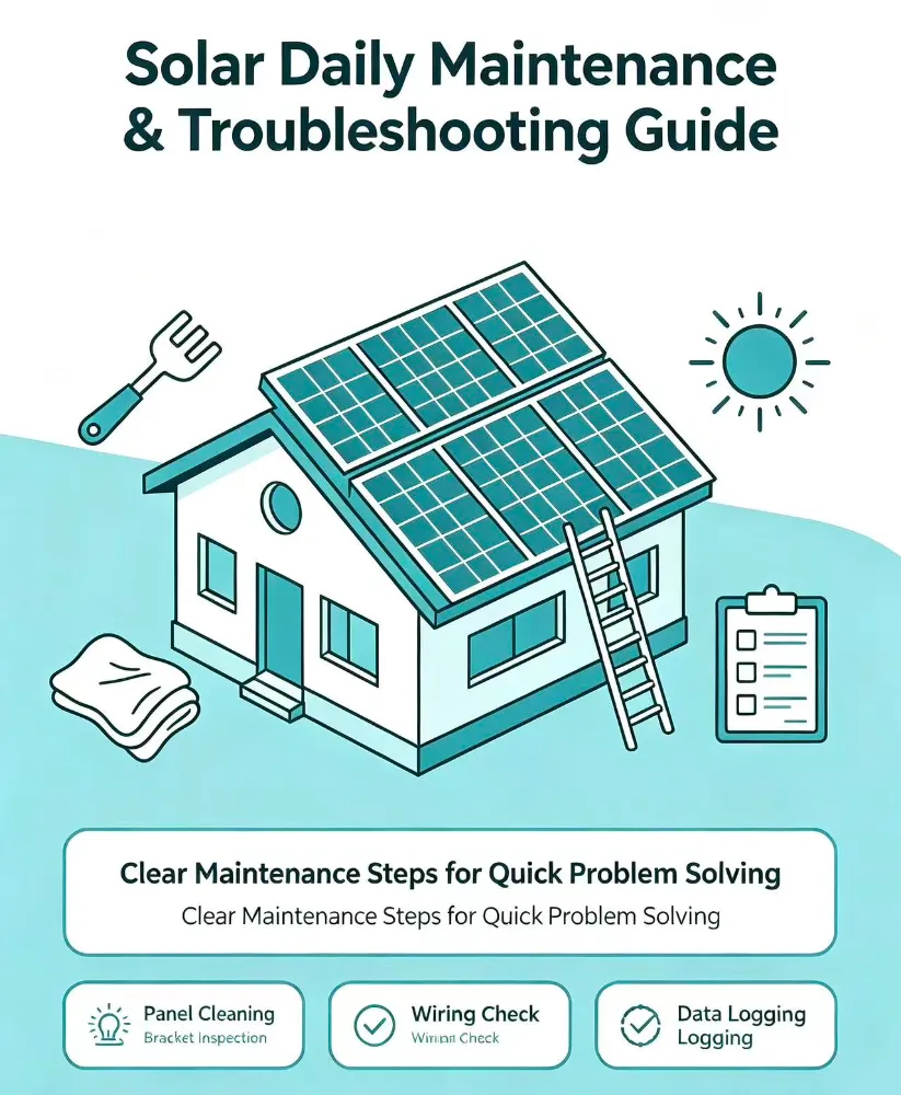 Leitfaden zur Wartung und Fehlerbehebung von Solarpumpen