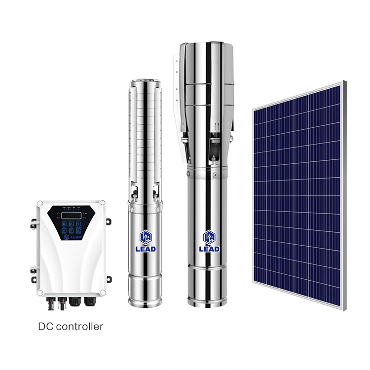 Bürstenloser Motorpumpe Solar für Brunnen angetrieben