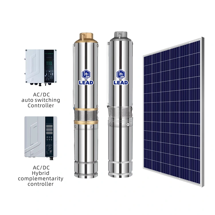 SD Deep Well Solar Tauchpumpen AC DC angetrieben