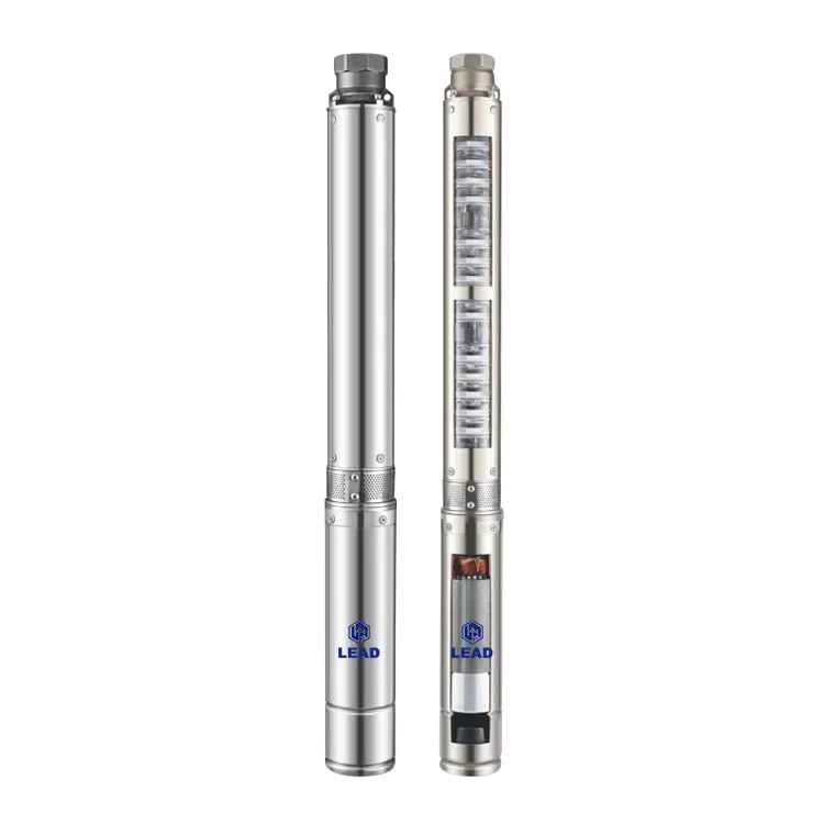 Hochgeschwindiger bürstenloser Kunststoff -Laufrad Solar Deep Well Pumpe